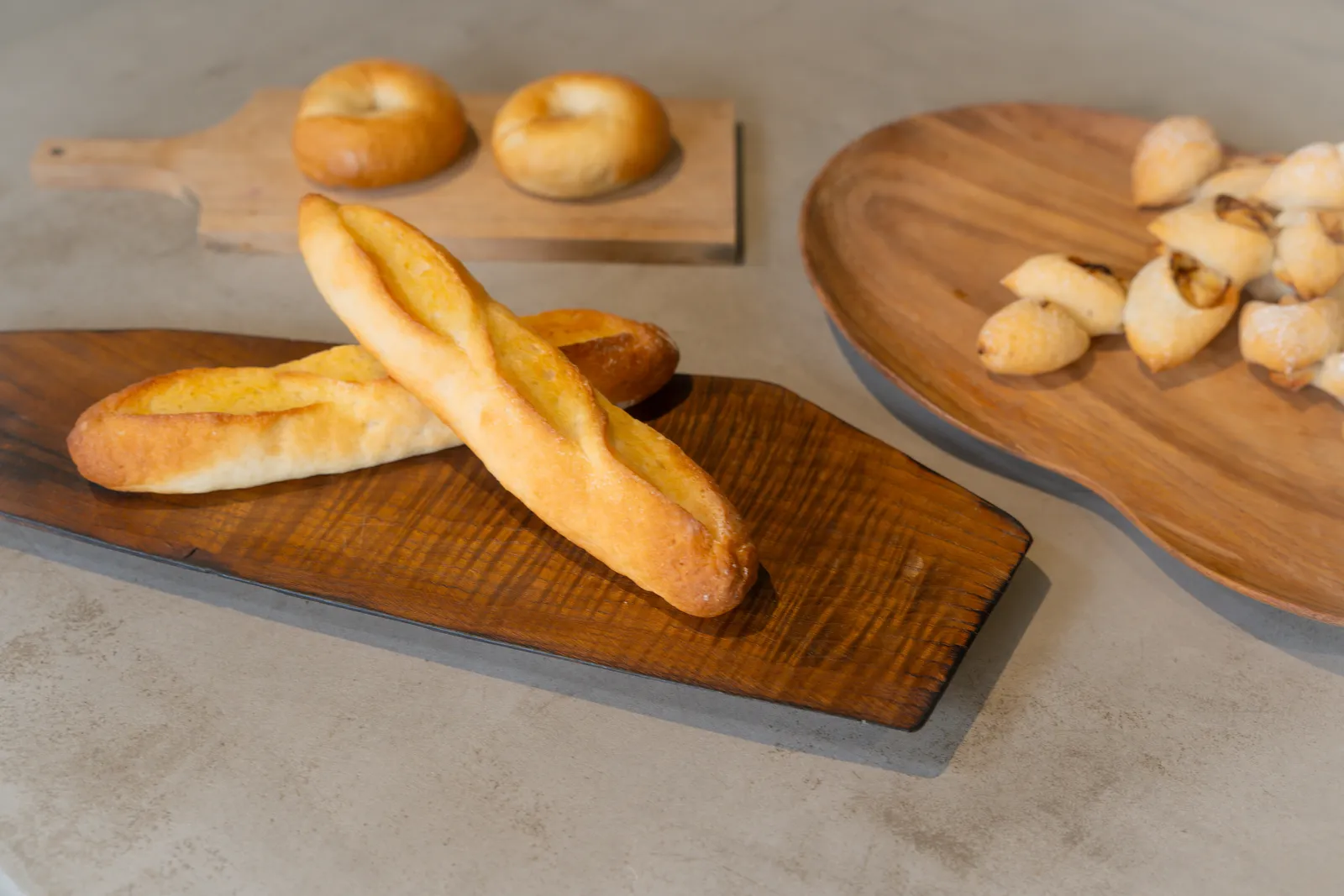 色とりどりの米粉パン